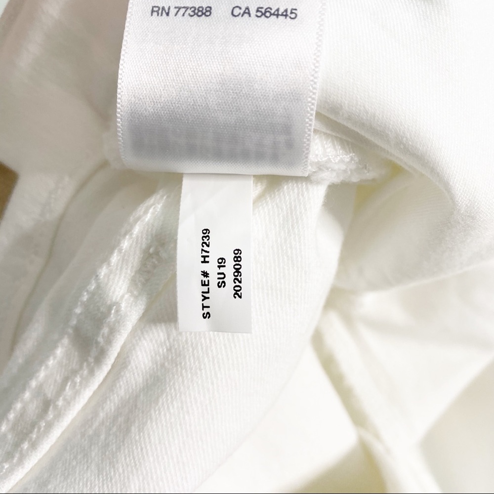 Madewell Tall Cali Demi-Boot Jeans in Pure White - Picture 11 of 11